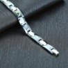Magnetic bracelet - health energy - tungsten steel - shell hematiteBracelets