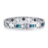 Magnetic bracelet - health energy - tungsten steel - shell hematiteBracelets