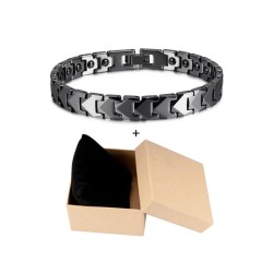 Tungsten magnetic bracelet - health energy - unisex