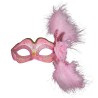 Venetian eye mask - with feathers / glitter - for Halloween / masquerades