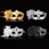 Sexy Venetian eye mask - with diamonds / feathers / flowers - for Halloween / masquerades