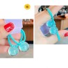 Hair elastics - with starry ball - 2 pieces
