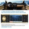 4,1 polegadas - 1 Din - rádio do carro - controle remoto - HD - Bluetooth - 12V - USB - AUX - FM