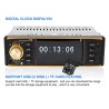 4,1 polegadas - 1 Din - rádio do carro - controle remoto - HD - Bluetooth - 12V - USB - AUX - FM