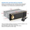 4,1 polegadas - 1 Din - rádio do carro - controle remoto - HD - Bluetooth - 12V - USB - AUX - FM
