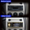 4,1 polegadas - 1 Din - rádio do carro - controle remoto - HD - Bluetooth - 12V - USB - AUX - FM
