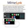 4 Inch - 1 Din - car radio - Bluetooth - 1080P - HD - SD - FM - Android MP5 - 2 USB - Mirrorlink