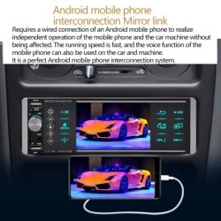 4 Inch - 1 Din - car radio - Bluetooth - 1080P - HD - SD - FM - Android MP5 - 2 USB - Mirrorlink