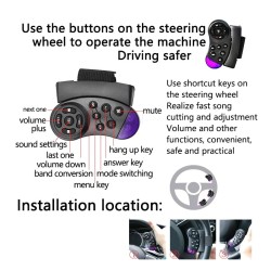 4 Inch - 1 Din - car radio - Bluetooth - 1080P - HD - SD - FM - Android MP5 - 2 USB - Mirrorlink