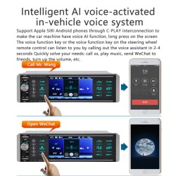 4 Inch - 1 Din - car radio - Bluetooth - 1080P - HD - SD - FM - Android MP5 - 2 USB - Mirrorlink