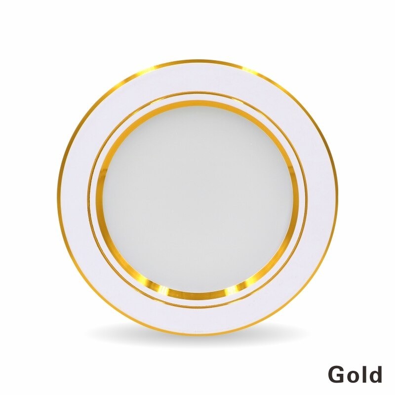 LED ceiling light - recessed round lamp - 5W / 9W / 12W / 15W / 18W - AC 220V-240V - 1 piece