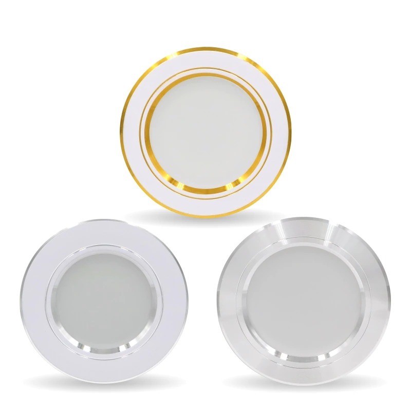 LED ceiling light - recessed round lamp - 5W / 9W / 12W / 15W / 18W - AC 220V-240V - 1 piece