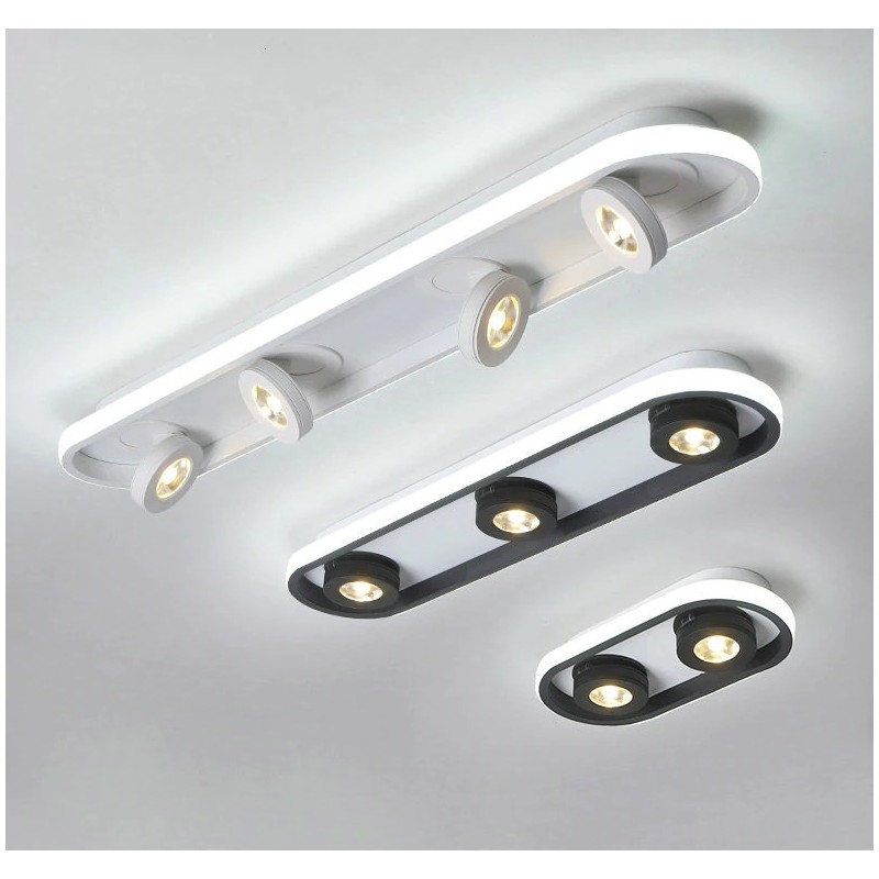 Modern LED ceiling lamp - dimmable - rotatable