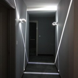 Ceiling / wall lamp - RGB - LED - dimmable - rotatable