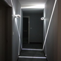 Ceiling / wall lamp - RGB - LED - dimmable - rotatable