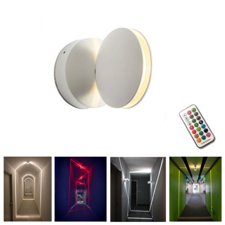 Ceiling / wall lamp - RGB - LED - dimmable - rotatable