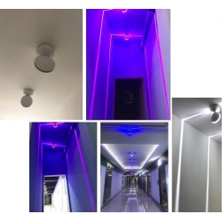 Ceiling / wall lamp - RGB - LED - dimmable - rotatable
