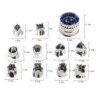 Cookie cutters - stainless steel - 12 pieces