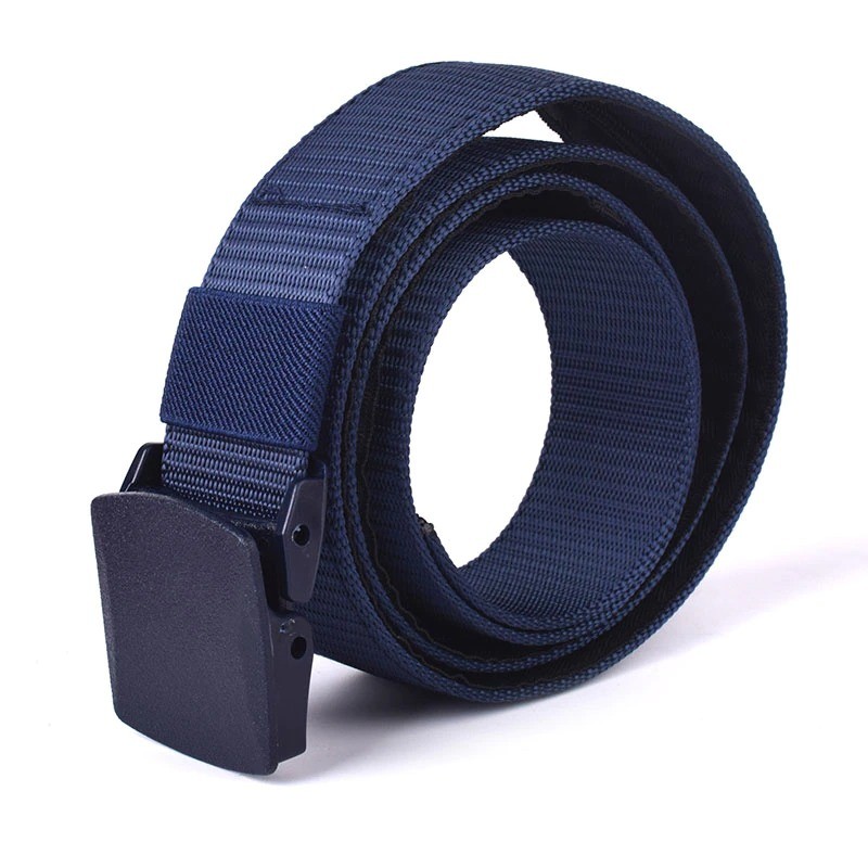 Anti theft belt - with hidden zipper - unisex - 120cm