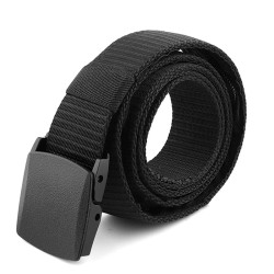 Anti theft belt - with hidden zipper - unisex - 120cm