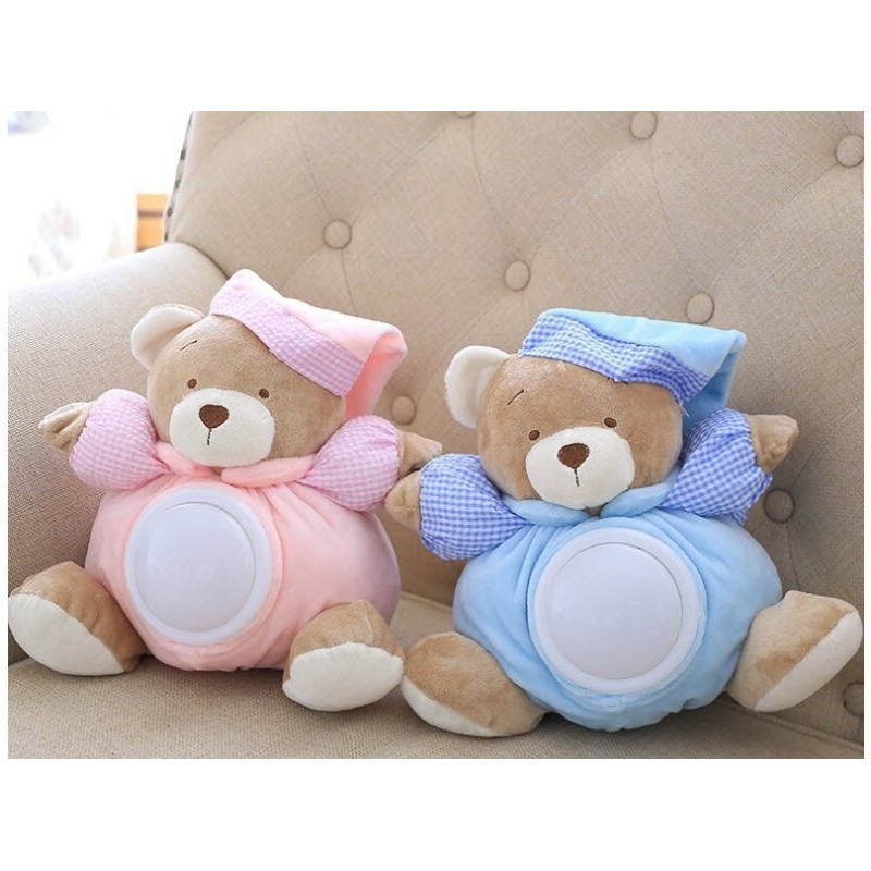 Plush teddy bear - with sound / light - 25cmCuddly toys