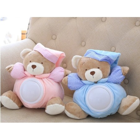 Plush teddy bear - with sound / light - 25cmCuddly toys