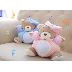 Plush teddy bear - with sound / light - 25cmCuddly toys