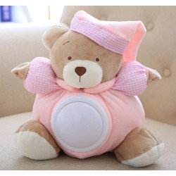 Plush teddy bear - with sound / light - 25cmCuddly toys
