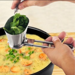 Stainless steel herbs chopper - coriander / parsley
