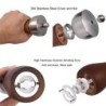 Wooden pepper / salt grinder - adjustable coarseness