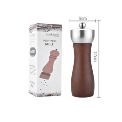 Wooden pepper / salt grinder - adjustable coarseness