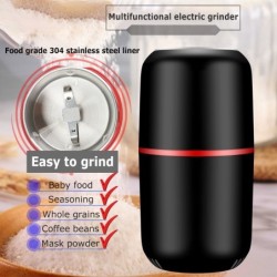 Electric coffee / herbs grinder - adjustable - 29000 Rev - 120 gram
