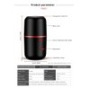 Electric coffee / herbs grinder - adjustable - 29000 Rev - 120 gram