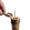 Wooden salt / pepper / herbs grinder - adjustable coarseness - ceramic rotor
