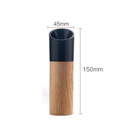 Wooden salt / pepper / herbs grinder - adjustable ceramic rotor