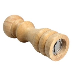 Classic wooden pepper / salt / herbs grinder - adjustable