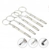 3 in 1 screwdriver keychain - mini screwdriver set - 2 pieces