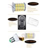 E26 - E27 - E14 - E12 - B22 - GU10 - G9 - 12V-24V - 5730 SMD - LED bulb