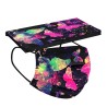 Protective face / mouth masks - disposable - 3-ply - for children - butterflies printed - 10 pieces