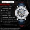Pagani Design - luxurious automatic men's watch - stainless steel - leather strap - waterproof