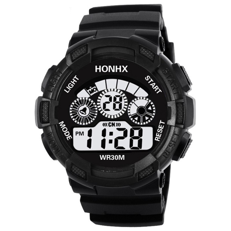 HONHX - military digital men's watch - LED - waterproof