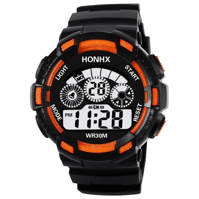 HONHX - military digital men's watch - LED - waterproof