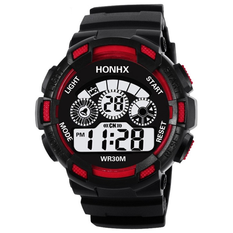 HONHX - military digital men's watch - LED - waterproof
