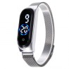 Relógio feminino elegante - tela sensível ao toque - digital - LED - com fivela magnética