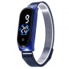 Relógio feminino elegante - tela sensível ao toque - digital - LED - com fivela magnética