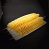 Potato spiral cutter - peeler