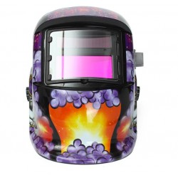 Auto darkening solar welding helmet - clownHelmets