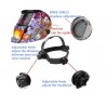 Auto darkening solar welding helmet - clownHelmets