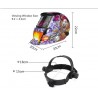 Auto darkening solar welding helmet - clownHelmets
