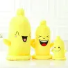 Condom-shaped plush pillow - for adults